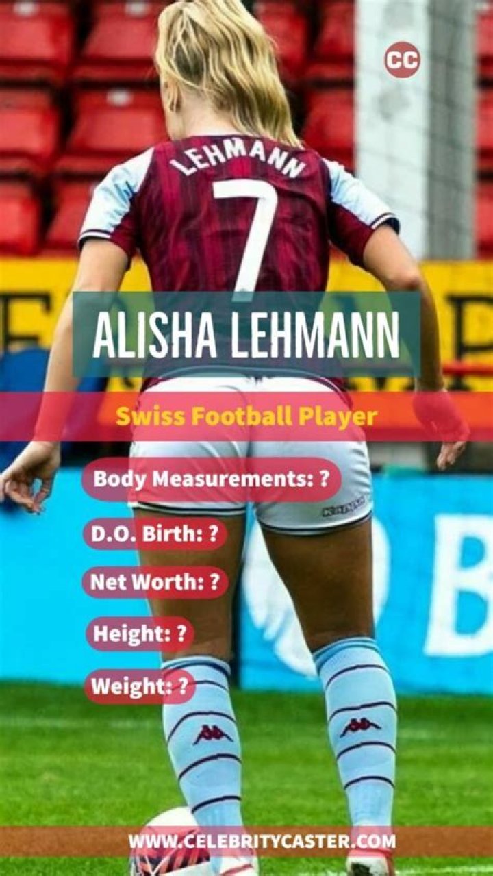 Alisha Lehmann (Football Player) Height, Weight, Age, Biography, & More