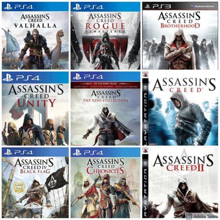All assassins so far Assassins creed, Assassins creed tattoo, Assassins creed game