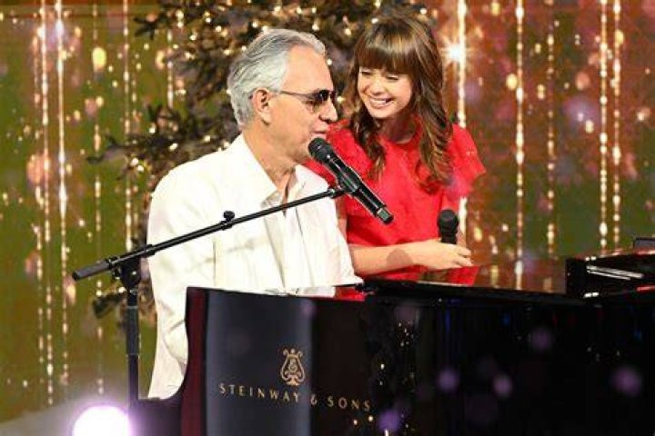 Andrea Bocelli and his daughter Virginia sing the sweetest duet