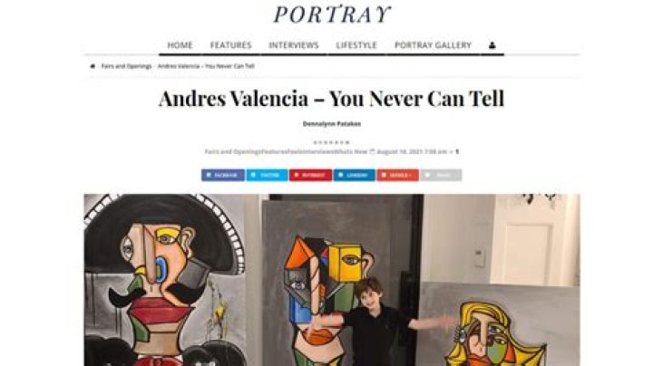 Andres Valencia You Never Can Tell Portray