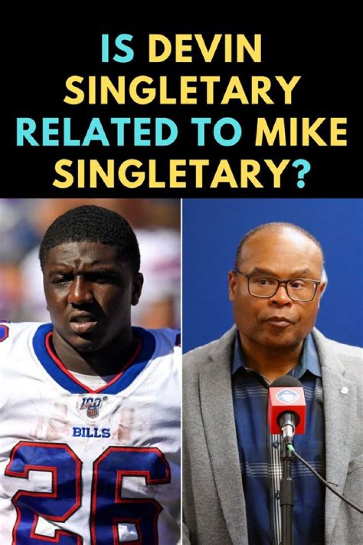 Are Devin Singletary and Mike Singletary Father and Son?