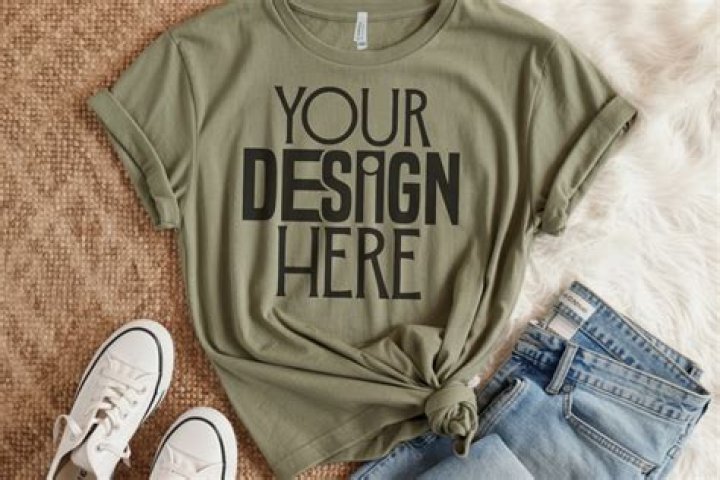 Army Bella Canvas 3001 Mockup By Dynamic Dimensions TheHungryJPEG