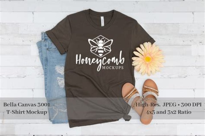 Army Bella Canvas 3001 TShirt Mockup Graphic by lockandpage &middot; Creative