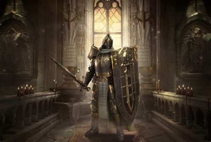 ArtStation Game, VI VI Paladin, Fantasy concept art, Character