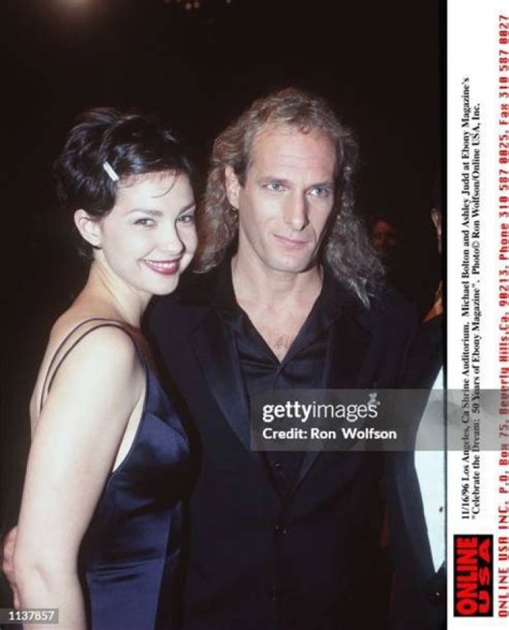 Ashley Judd and Michael Bolton Celebrity Couples From the Past