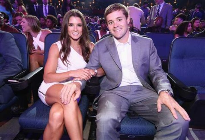At the ESPYS. Ricky stenhouse jr, Danica patrick, Espy awards