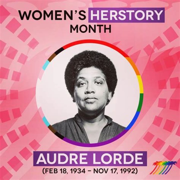 Audre Lorde Queer History Postcard &mdash; Sparrow Papercraft