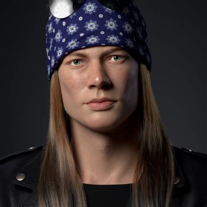 Axl Rose, 1987. Domestika