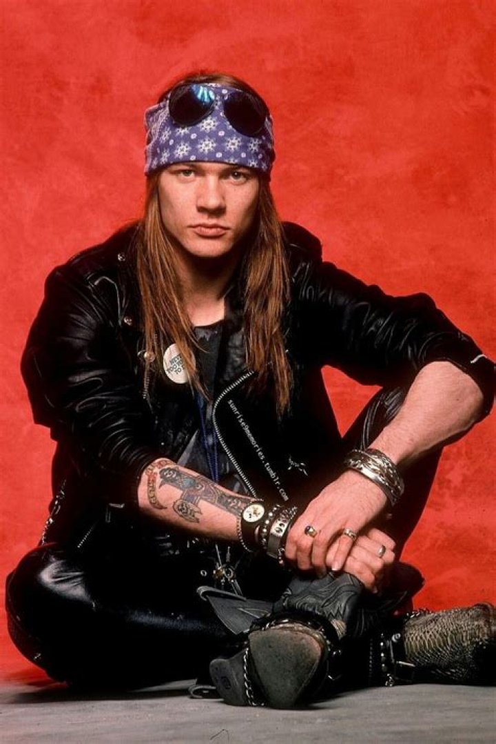 Axl Rose Guns N Roses frontman Axl Rose looks unrecognisable as he