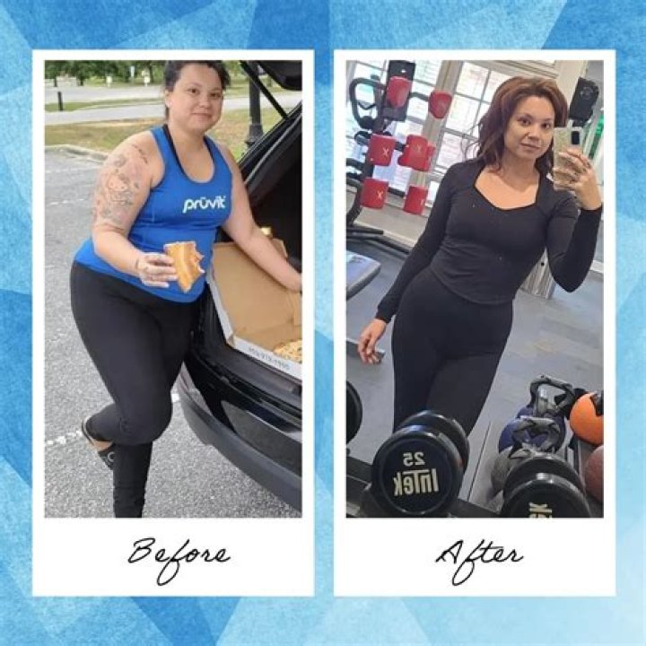 BeforeandAfter Weight Loss Rebecca Walden POPSUGAR Fitness