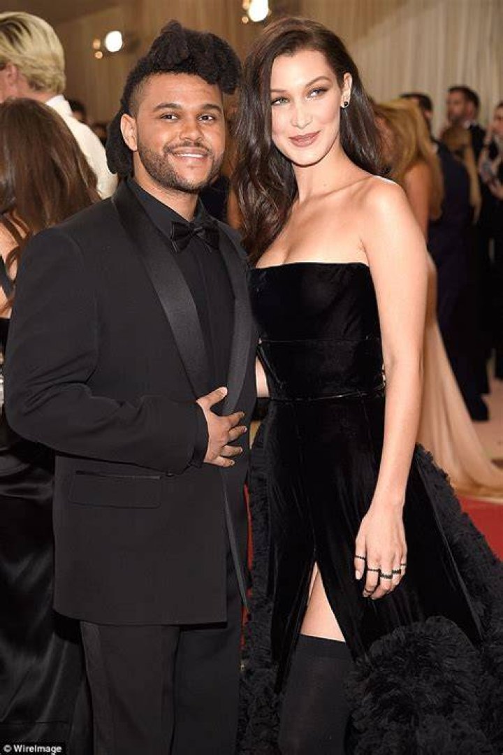Bella Hadid sizzles in dramatic black gown with boyfriend The Weeknd at Met Gala Daily Mail Online