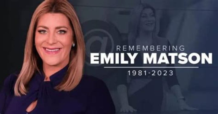Beloved news anchor Emily Matson dies suddenly after presenting Erie
