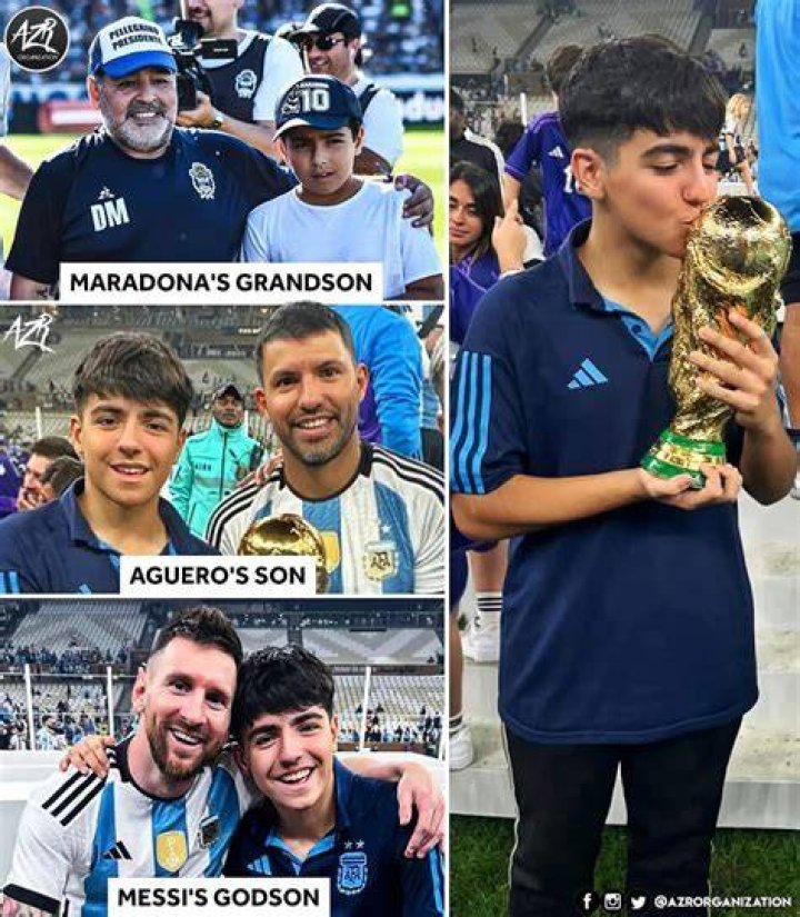 Benjamin Diego Maradona grandson মারাদোনার নাতির অভিষেক হল পেশাদার