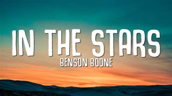 Benson Boone In The Stars Ouvir Música