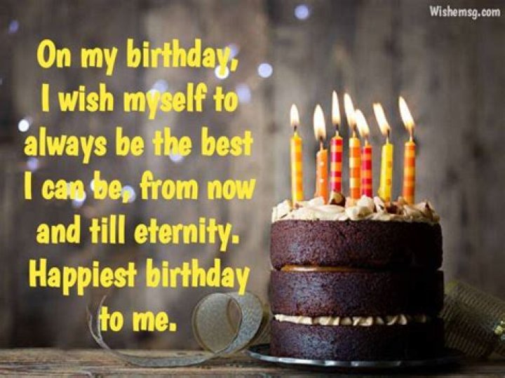 Best Birthday Wishes for Myself Happy Birthday to Me Messages