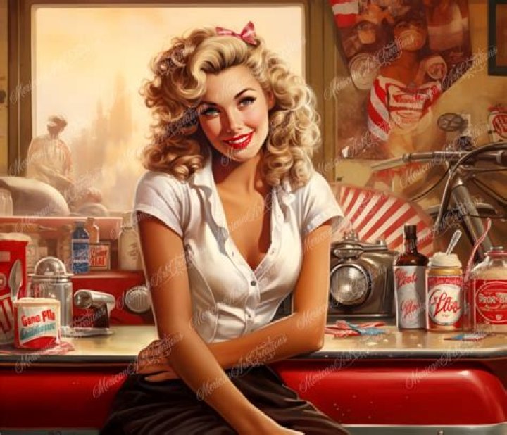 Betty Brosmeramerican Pinup Model Digital Art by Sudhanshu Jayaswal Fine Art America