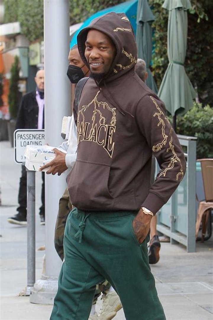 Beverly Hills, CA Rapper Offset is all smiles as he leaves the doctor