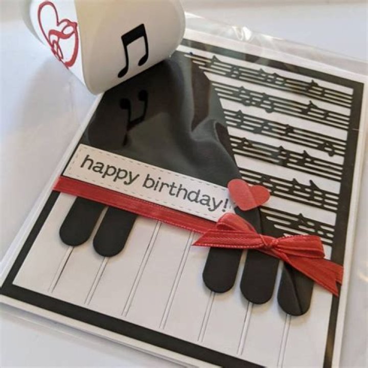Birthday card for musician or music lover Birthday cards, Cards, Male cards