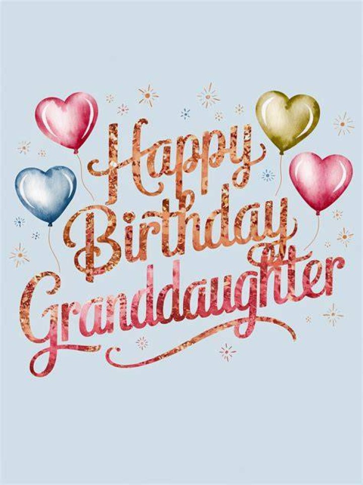 Birthday Granddaughter Juvenile SCD27240