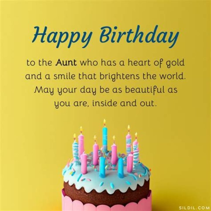 Birthday Wishes For Aunt Birthday Images, Pictures