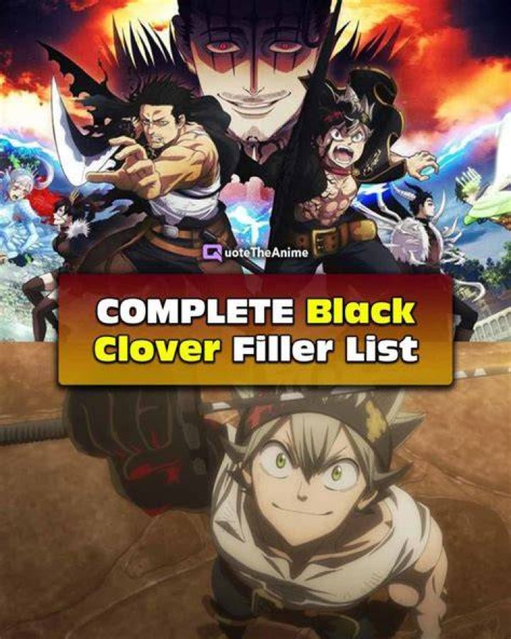 Black Clover Filler List Which Episodes To Skip
