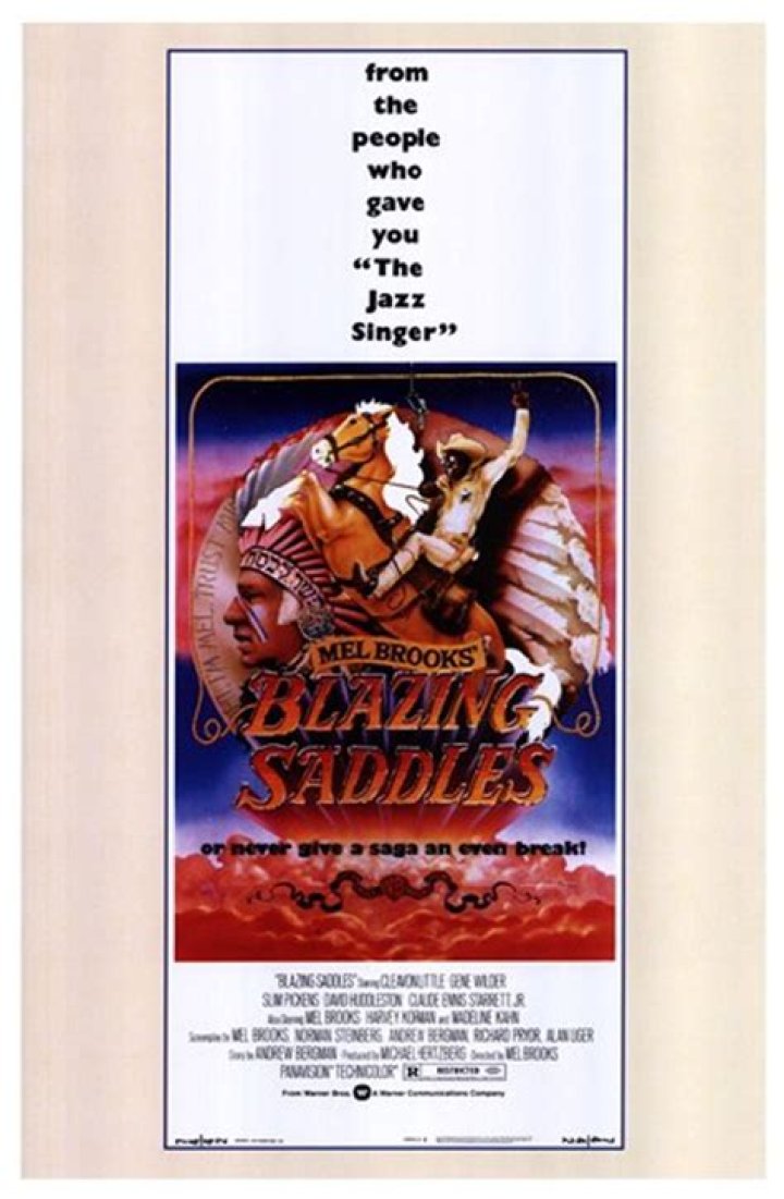 Blazing Saddles Movie POSTER 11" x 17" Style A