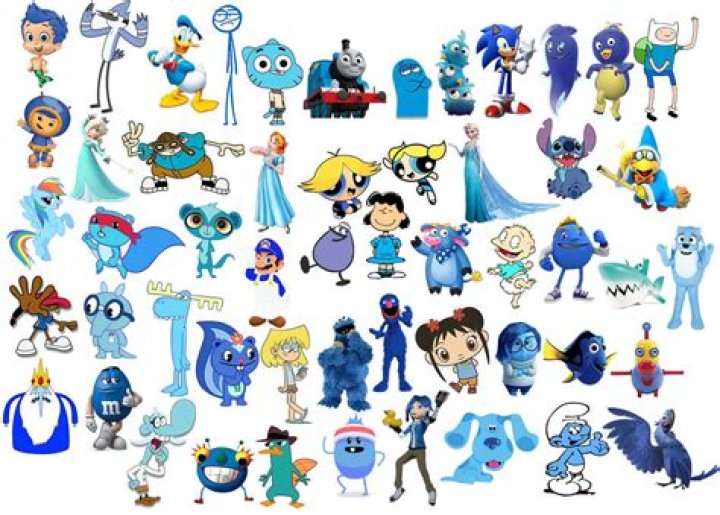 Blue Characters by GREENTEEN80 on DeviantArt