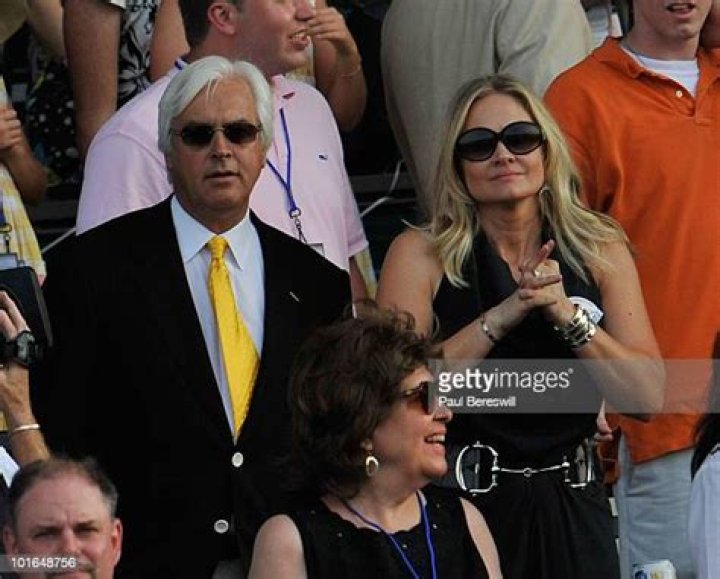 Bob Baffert and his wife, Jill, head to winner's circle after