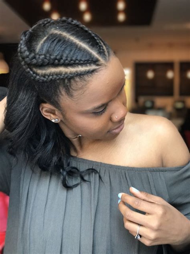 Braided hair styles for black girls Natural braided hairstyles, Hair