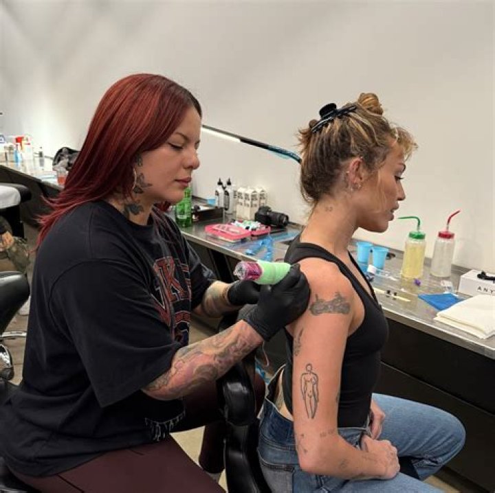 Brandi Cyrus Tattoos Steal Her Style