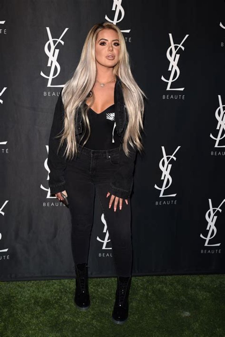 BRIELLE BIERMANN at YSL Beauty Festival Featuring Halsey in Palm
