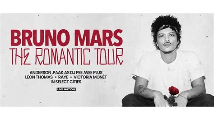 Bruno Mars Concert Tickets