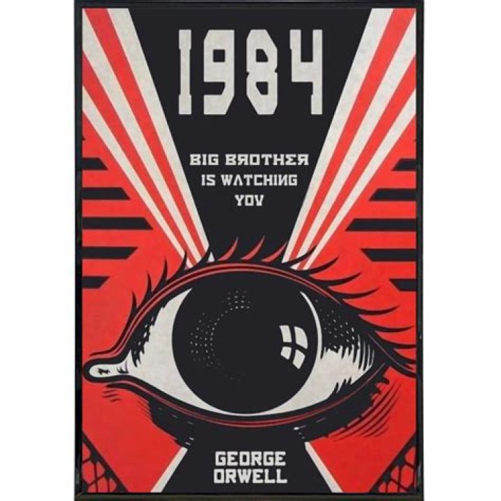 Buy Orwell 1984 Big Brother is Watching Wall Decor Oceania