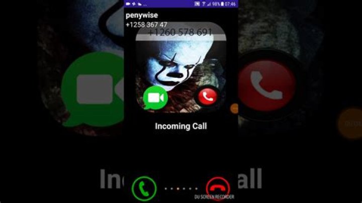 Calling pennywise YouTube
