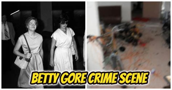 Candace Montgomery Betty Gore Crime Scene
