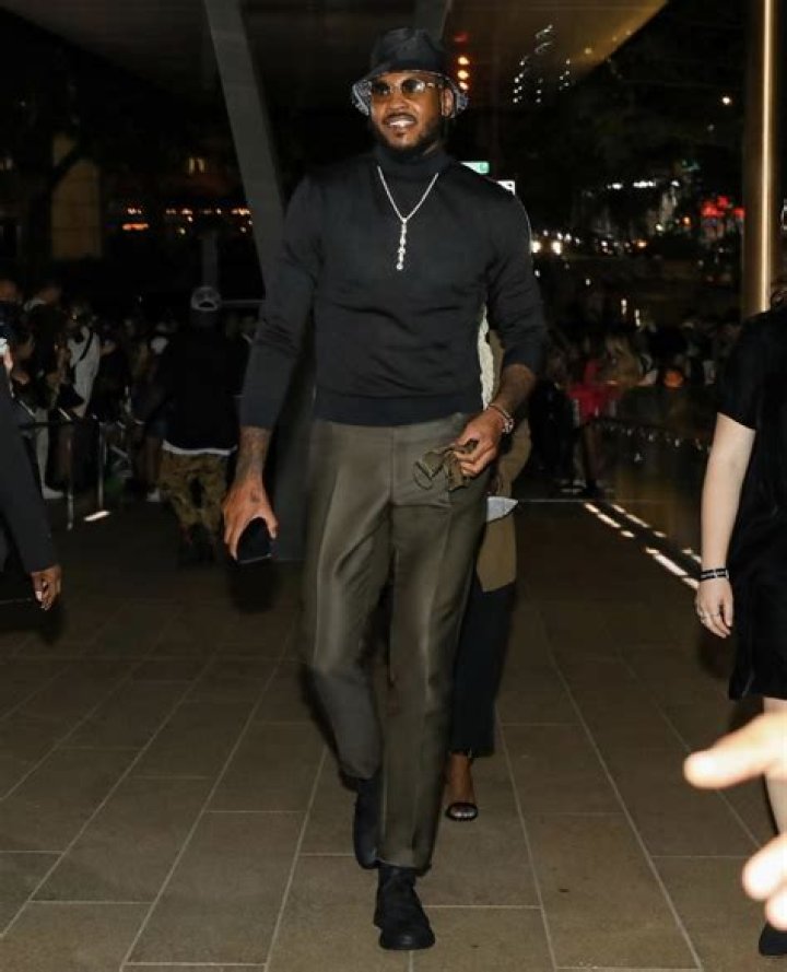 Carmelo Anthony attends Dress for Success gala for mom Page Six