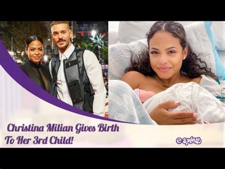 Christina Milian Gives Birth To Baby Boy / Reveals Name That Grape Juice