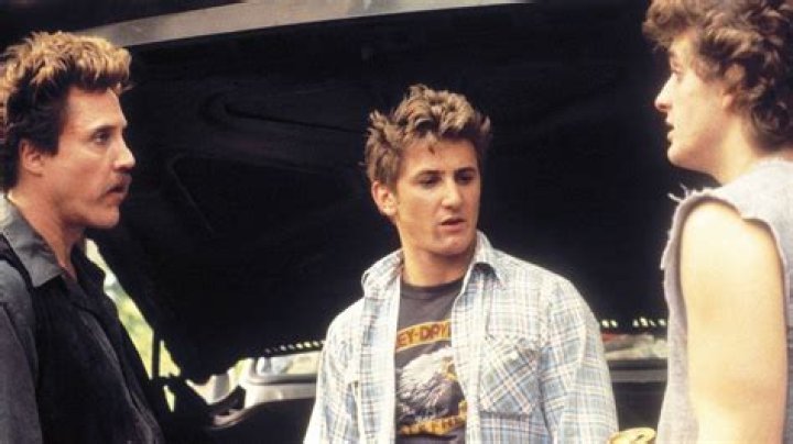 Christopher Walken, Sean and brother Chris Penn in the film "At Close