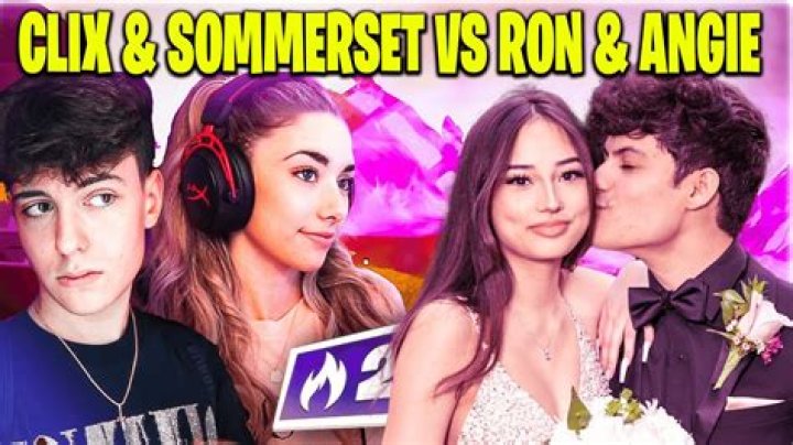 Clix And Sommerset 2v2 Nrg Ronaldo & Angie To Prove The Best Couple In Fortnite YouTube