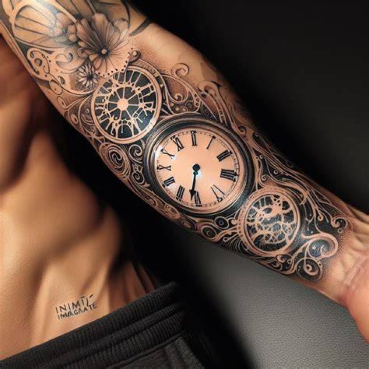 Clock Tattoo Best Tattoo Ideas Gallery