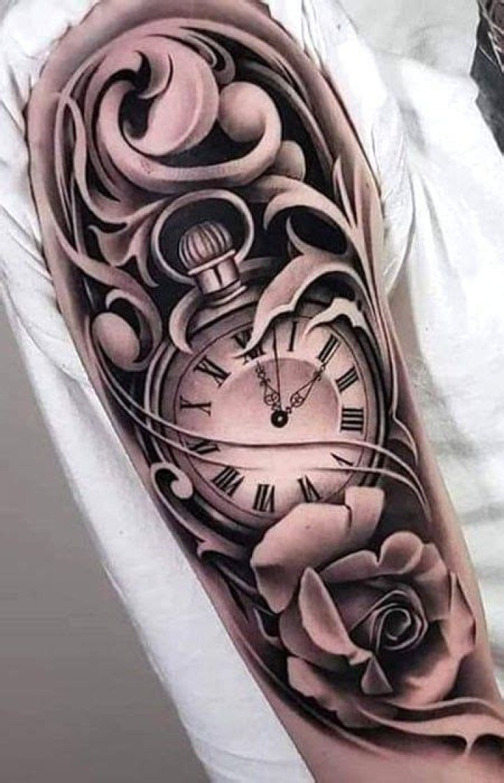 Clock Tattoos Meanings, Pictures, Designs, and Ideas TatRing