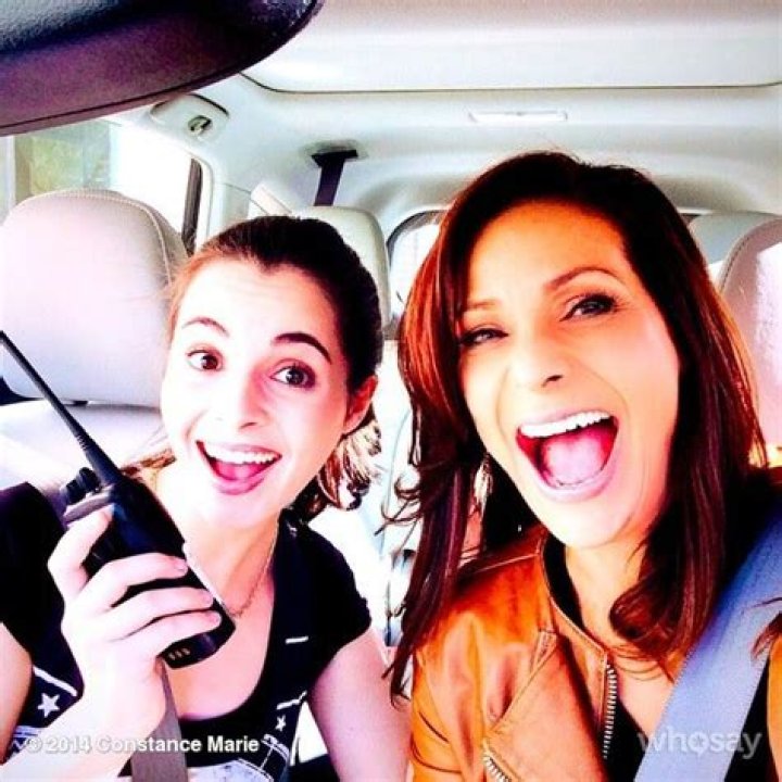 Constance Marie and Vanessa Marano were at Dancing with the Stars