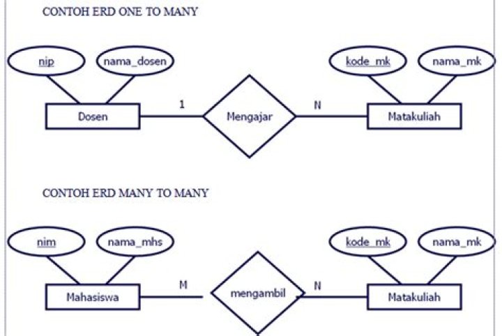 Contoh Many To Many Relationship Database Definition IMAGESEE