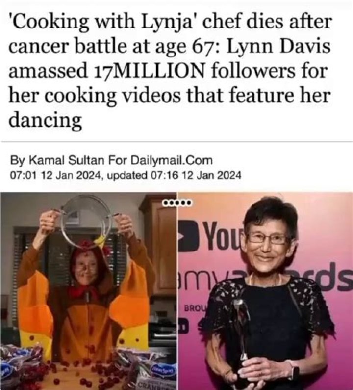 Cooking with Lynja chef dies as tributes paid to TikTok's Lynn Yamada