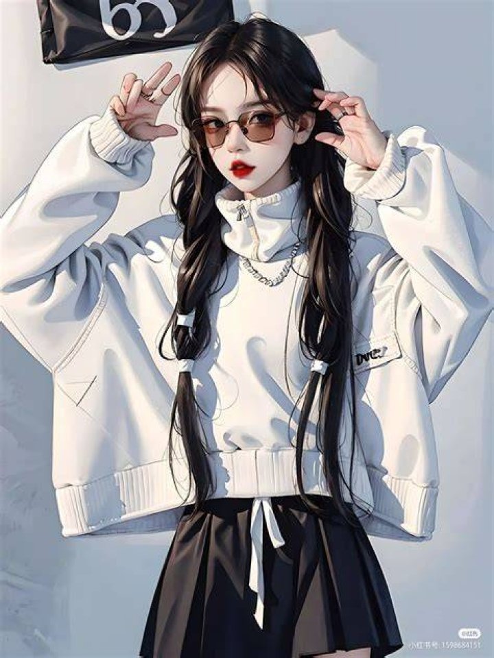 Cool Anime Girl, Kawaii Anime Girl, Anime Art Girl, Female Character Design, Cute Anime