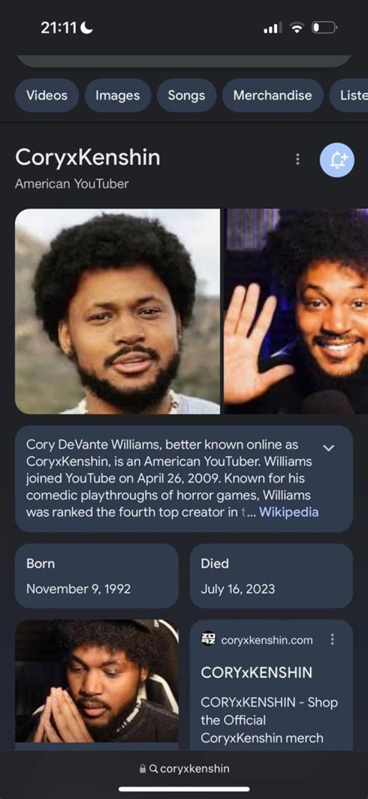 Coryxkenshin Net worth 2022 Career, Gamer, Bio & More Web