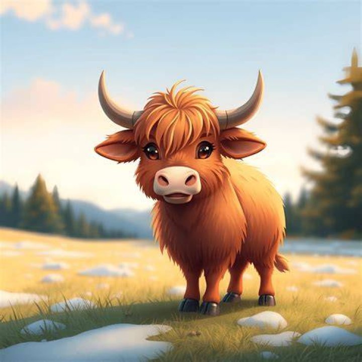 Cow In A Meadow Free Stock Photo Public Domain Pictures