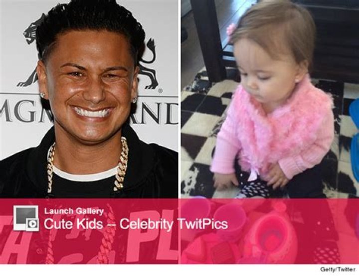Cute Dad Alert! Pauly D Has a Tea Party With His Baby Daughter