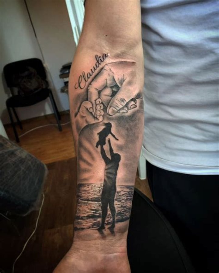 Daughter tattoo ideas for men photos