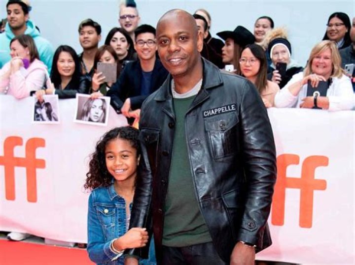 Dave Chappelle and his daughter Sonal Chappelle attend 43rd Toronto